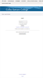 Mobile Screenshot of mymoodle.colby-sawyer.edu
